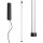 LED Hängelampe dimmbar Push-DIM Schwarz 4000K Ø3 cm