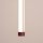 LED Pendelleuchte dimmbar Push-DIM Burgund 3000K Ø3 cm
