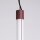 LED Pendelleuchte dimmbar Push-DIM Burgund 3000K Ø3 cm