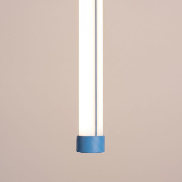 LED Hängelampe dimmbar Push-DIM Hellblau 3000K Ø3 cm