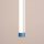 LED Hängelampe dimmbar Push-DIM Hellblau 3000K Ø3 cm