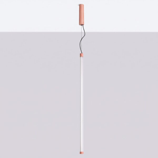 LED Hängelampe dimmbar Push-DIM Pfirsich 3000K Ø3 cm