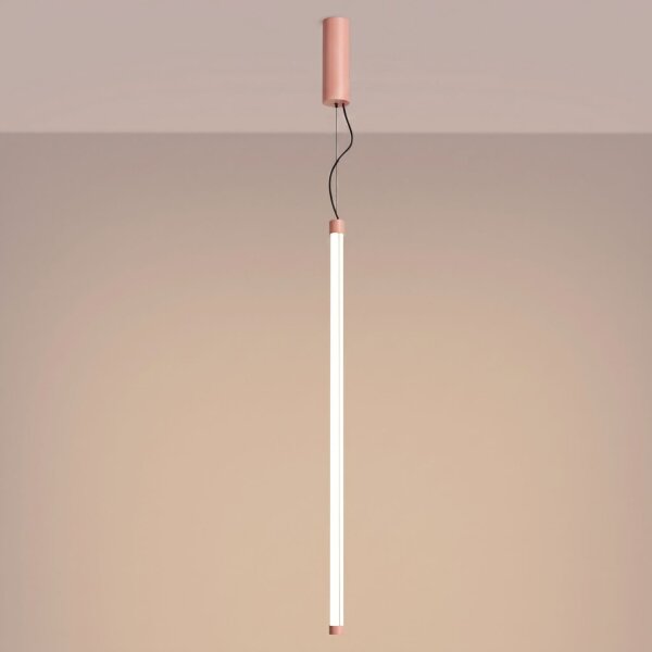 LED Hängelampe dimmbar Push-DIM Pfirsich 3000K Ø3 cm