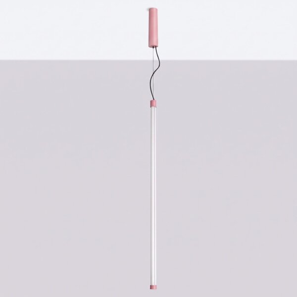 LED Pendelleuchte dimmbar Push-DIM Pink 3000K Ø3 cm