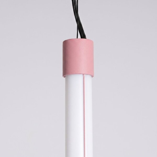 LED Pendelleuchte dimmbar Push-DIM Pink 3000K Ø3 cm