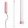 LED Pendelleuchte dimmbar Push-DIM Pink 3000K Ø3 cm