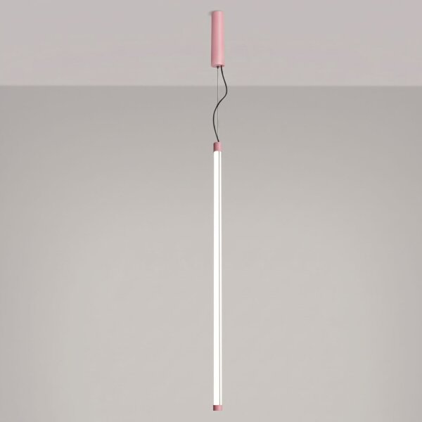 LED Hängelampe dimmbar Push-DIM Pink Stahl 4000K Ø3 cm