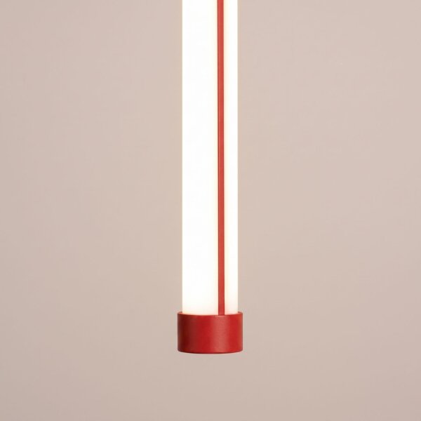 LED Hängelampe dimmbar Push-DIM Rot Modern 3000K Ø3 cm