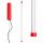 LED Pendelleuchte dimmbar Push-DIM Rot 4000K Ø3 cm