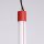 LED Pendelleuchte dimmbar Push-DIM Rot 4000K Ø3 cm