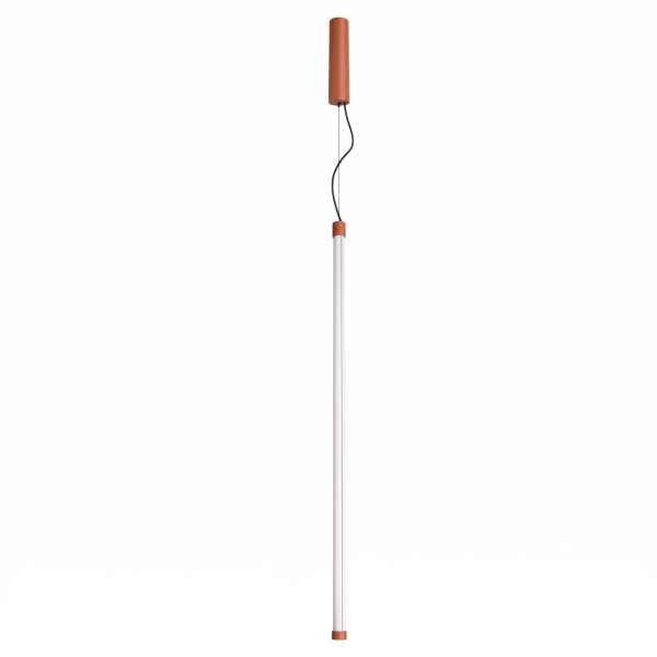 LED Hängelampe dimmbar Push-DIM Ockerrot 4000K Ø3 cm