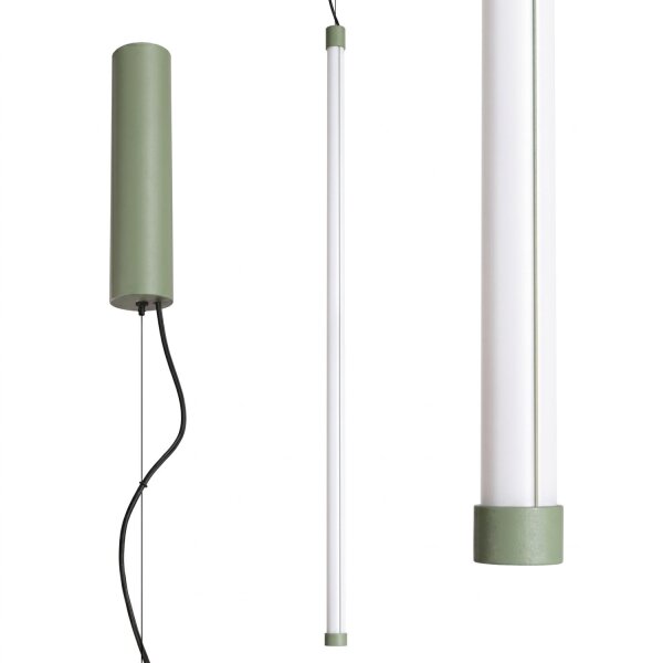 LED Hängelampe dimmbar Push-DIM Salbei 4000K Ø3 cm