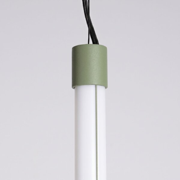 LED Hängelampe dimmbar Push-DIM Salbei 4000K Ø3 cm