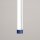 LED Hängelampe Ultramarin dimmbar Push-DIM 4000K Ø3 cm