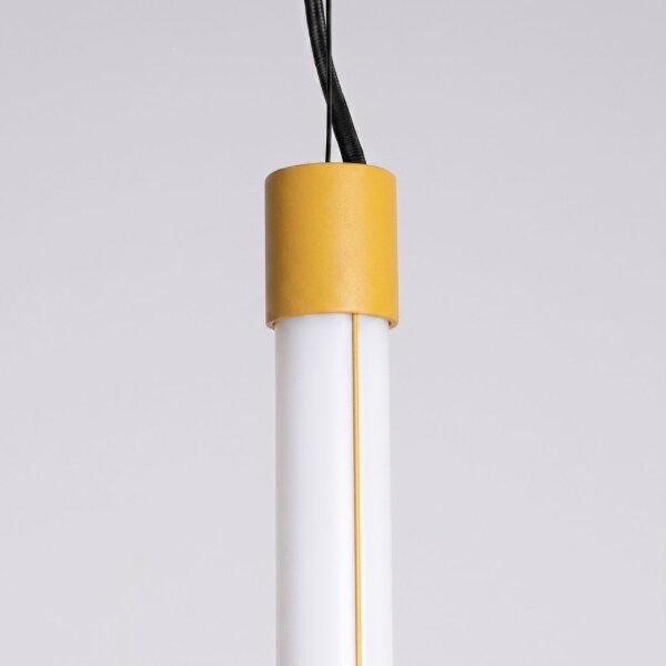 LED Hängelampe dimmbar Push-DIM Gelb 4000K Ø3 cm Modern