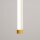 LED Hängelampe dimmbar Push-DIM Gelb 4000K Ø3 cm Modern