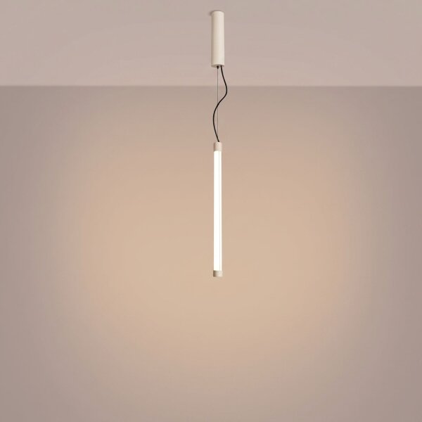 LED Hängelampe dimmbar Push-DIM Beige 3000K B:3 cm