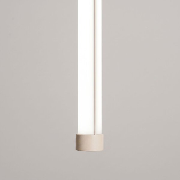 LED Pendelleuchte dimmbar Push-DIM Beige 4000K B:3 cm