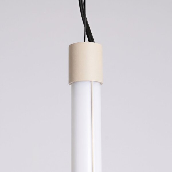 LED Pendelleuchte dimmbar Push-DIM Beige 4000K B:3 cm
