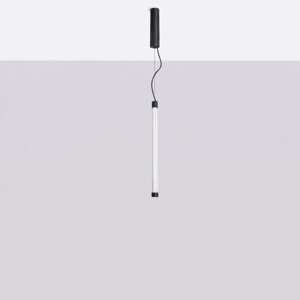 LED Hängelampe dimmbar Push-DIM Schwarz 4000K B:3 cm