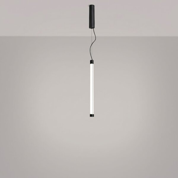 LED Hängelampe dimmbar Push-DIM Schwarz 4000K B:3 cm