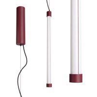 LED Pendelleuchte dimmbar Push-DIM Burgund 3000K B:3 cm