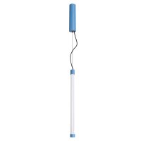LED H&auml;ngelampe dimmbar Hellblau Stahl 3000K B:3 cm