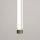 LED Pendelleuchte dimmbar Olivgrün Stahl 4000K B:3 cm