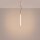 LED Pendelleuchte dimmbar Stahl Pfirsich 3000K B:3 cm