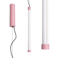 LED Hängelampe dimmbar Push-DIM Pink Stahl 3000K B:3 cm