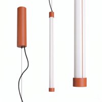 LED Hängelampe dimmbar Ockerrot Stahl 3000K B:3 cm