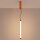 LED Hängelampe dimmbar Ockerrot Stahl 3000K B:3 cm