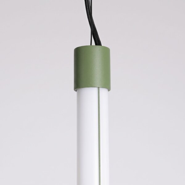 LED Pendelleuchte dimmbar Push-DIM Salbei 3000K B:3 cm