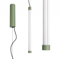 LED Pendelleuchte dimmbar Push-DIM Salbei 3000K B:3 cm