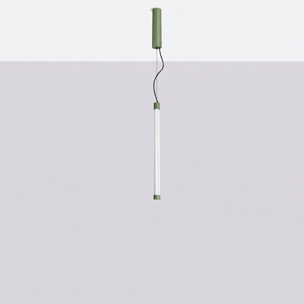 LED Hängelampe dimmbar Push-DIM Salbei 4000K B:3 cm
