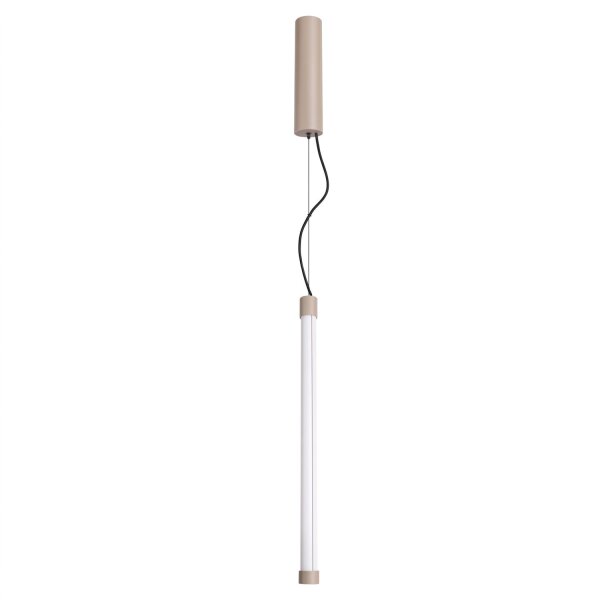 LED Hängelampe dimmbar Push-DIM Taupe 3000K B:3 cm