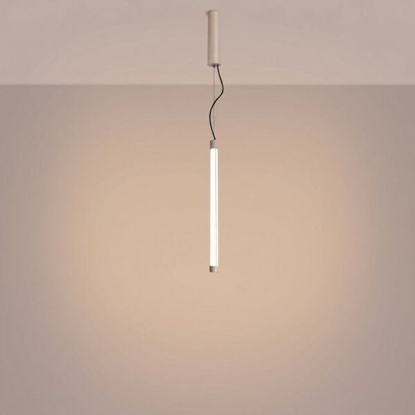LED Hängelampe dimmbar Push-DIM Taupe 3000K B:3 cm