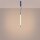 LED Pendelleuchte dimmbar Stahl Ultramarin 3000K B:3 cm