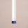 LED Pendelleuchte dimmbar Stahl Ultramarin 3000K B:3 cm