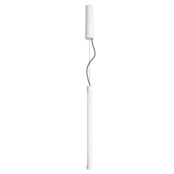 LED Hängelampe dimmbar Push-DIM Stahl Weiß 3000K B:3 cm