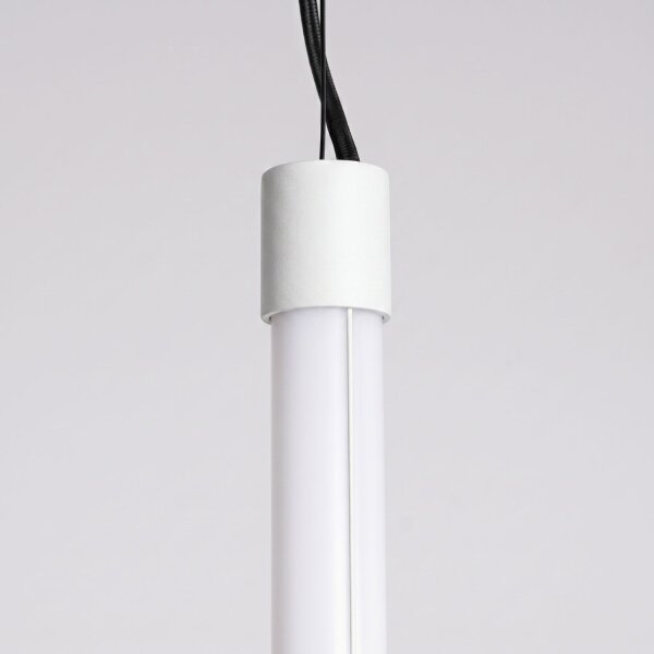 LED Pendelleuchte dimmbar Push-DIM Weiß 4000K B:3 cm