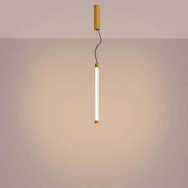 LED Pendelleuchte dimmbar Push-DIM Gelb 3000K B:3 cm