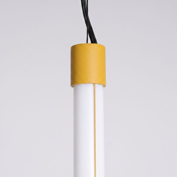 LED Pendelleuchte dimmbar Push-DIM Gelb 3000K B:3 cm