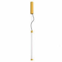 LED H&auml;ngelampe dimmbar Push-DIM Gelb Stahl 4000K B:3 cm