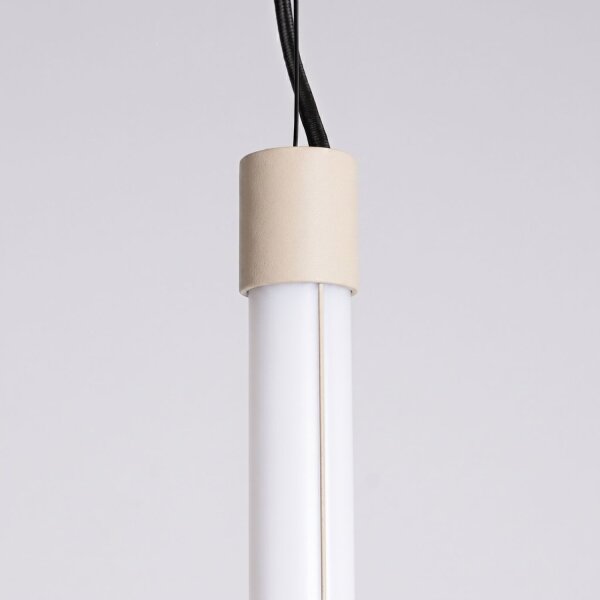 LED Pendelleuchte dimmbar Push-DIM Beige 4000K L:3 cm