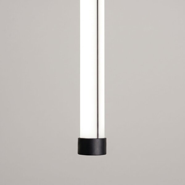 LED Hängelampe Schwarz dimmbar Push-DIM 4000K L:3 cm