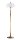 Lampadaire en laiton blanc 152cm lampe de salon