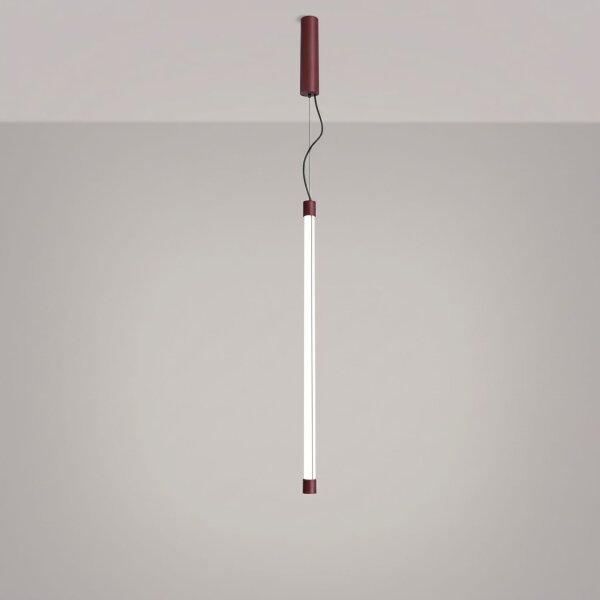 LED Pendelleuchte dimmbar Burgund 4000K L:3 cm Modern