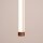 LED Hängelampe dimmbar Push-DIM Mokka 3000K L:3 cm