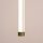 LED Pendelleuchte dimmbar Olivgrün Stahl 3000K L:3 cm